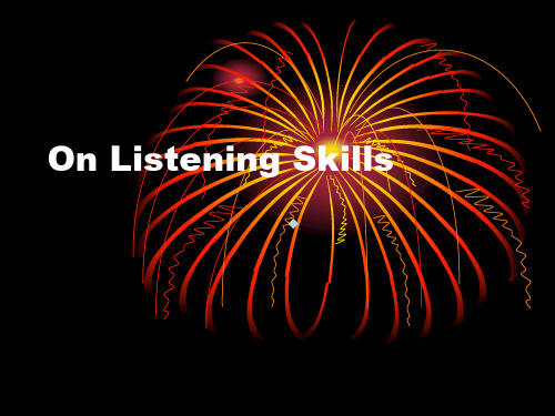 OnListeningSkills