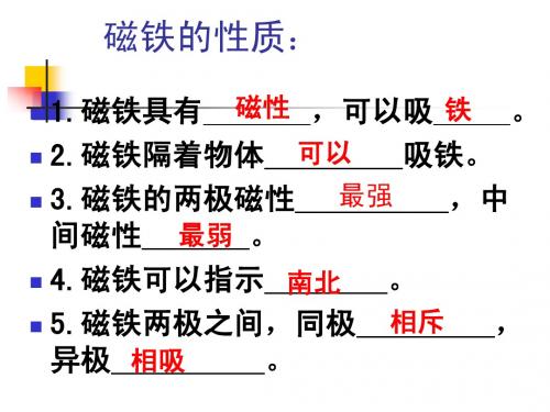 青岛版三年级科学下册6指南针----