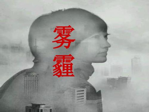 环境雾霾PPT