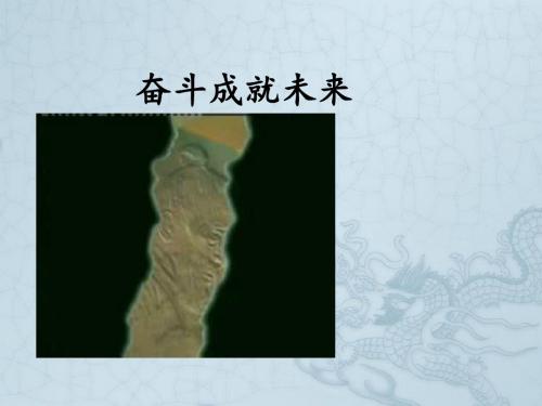 九年级政治全册 第四单元 第十课 第2框 奋斗成就未来课件 鲁教版
