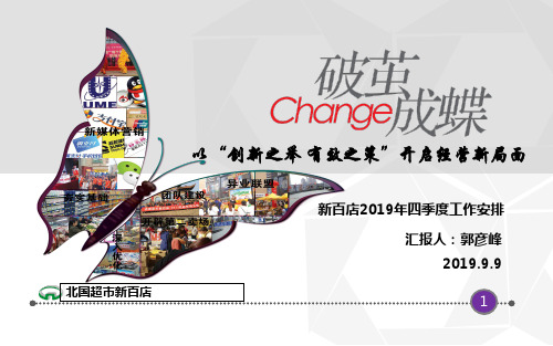 新百店2019年四季度工作安排