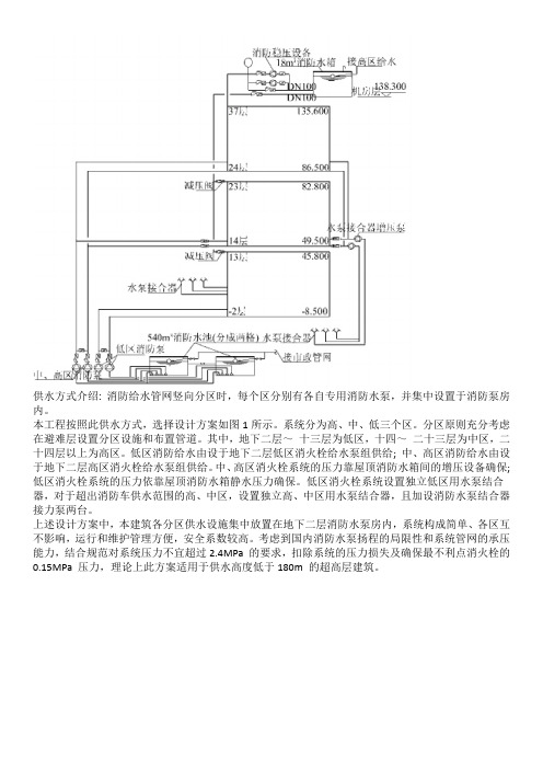 给排水消防供水方式