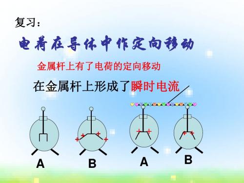 九年级物理第十五章 电流电路 电流和电路