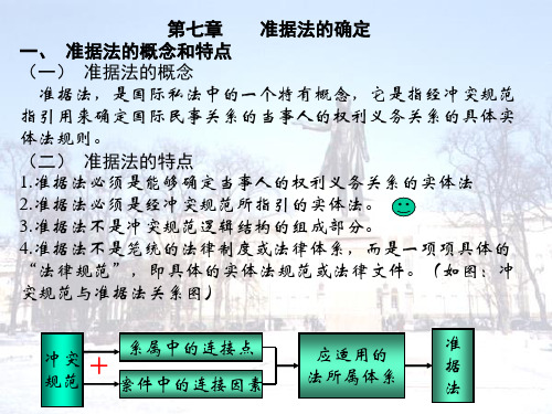 国际私法第7章准据法的确定