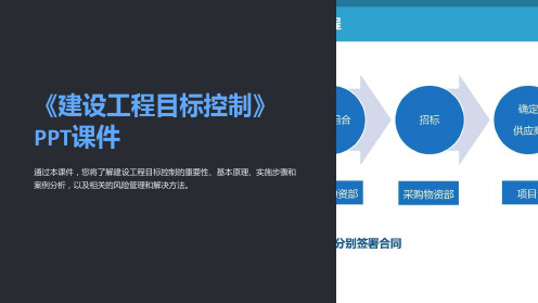 《建设工程目标控制》课件
