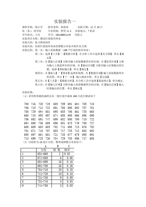 实验报告一