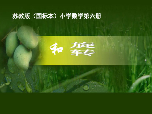 苏教版_小学数学三年级_平移和旋转_1PPT课件