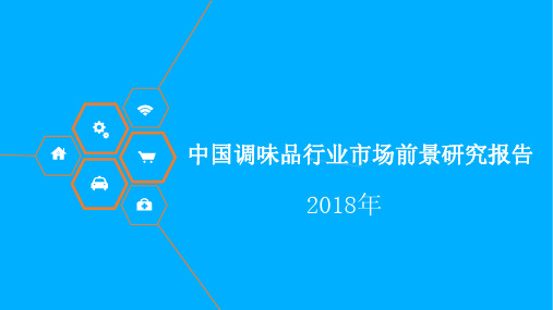 2018年中国调味品行业市场前景研究报告