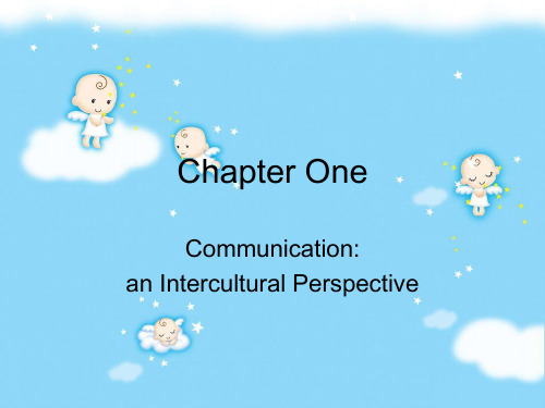 Chapter 1 Communcation An Intercultural Perspective