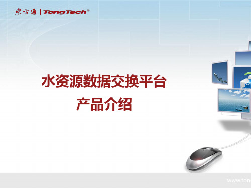 水资源数据交换平台产品介绍(PPT 88页)