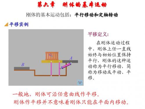 第6章刚体基本运动