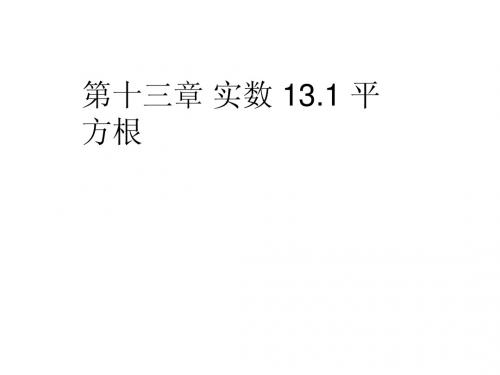 3.1平方根 课件(人教版八年级上册) (7)