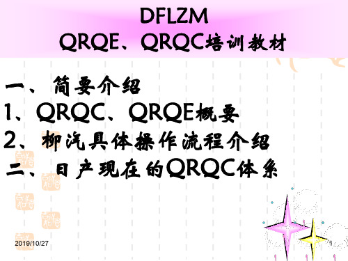 DFLZM、QRQE、QRQC培训教材