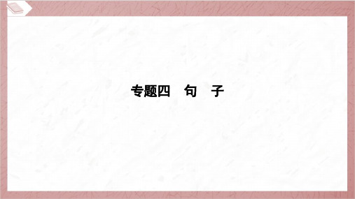 2024年小升初语文总复习专题四句子(八)标点符号