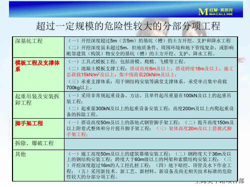 扣件式钢管脚手架安全技术规范JGJ130讲解