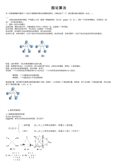 图论算法——精选推荐