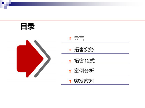 派单拓客篇87张PPT课件