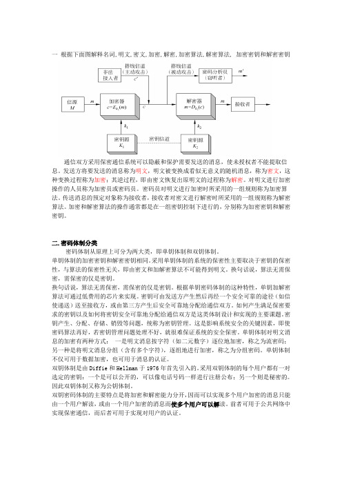 网络与信息安全--期末复习题知识讲解