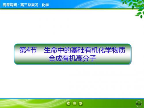 高2020届高2017级高三化学一轮复习课件高考调研第11章4