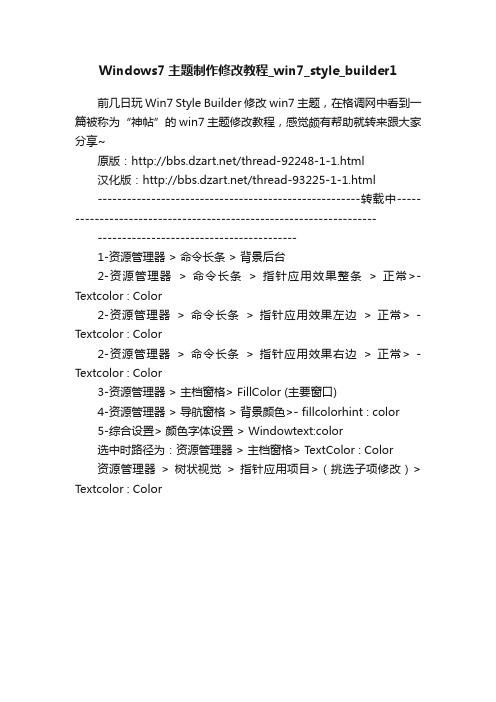 Windows7主题制作修改教程_win7_style_builder1