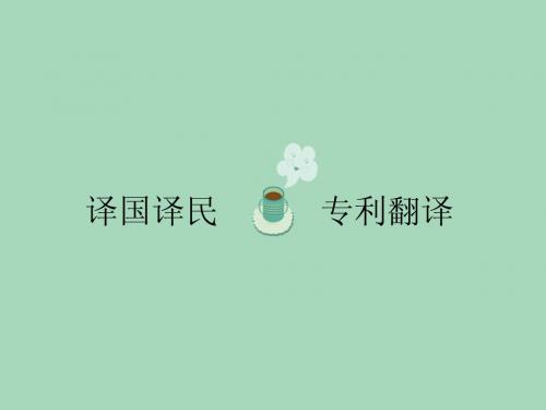 专利英语翻译(22)