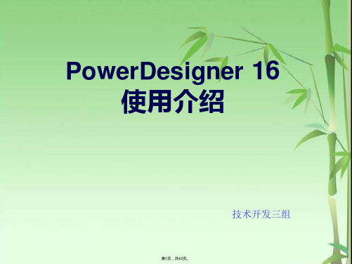 PowerDesigner使用教程-PDM