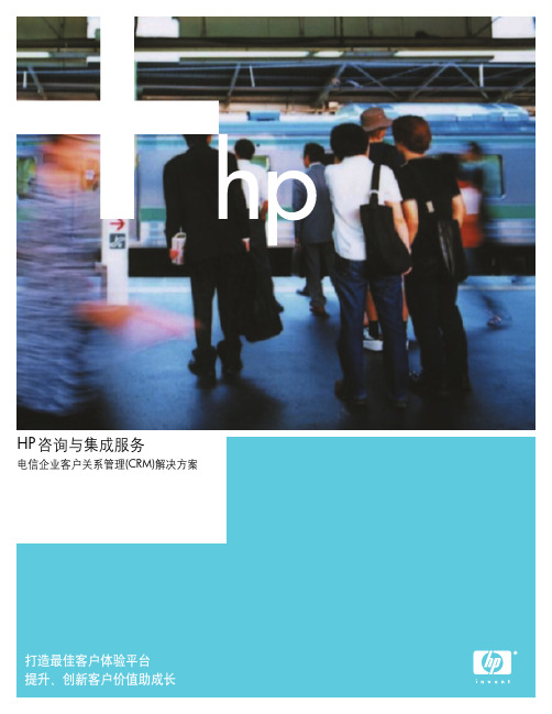 HP咨询与集成服务-电信企业客户关系管理(CRM)解决方案