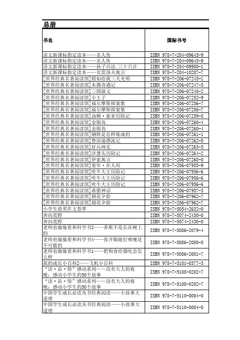 图书登记册2014