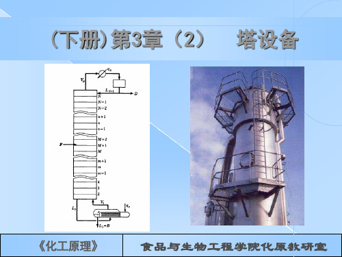 《化工原理》第3章 塔设备2012定稿-填料塔