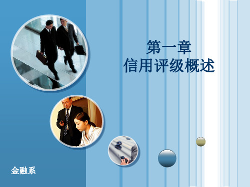 第一章信用评级概述模板