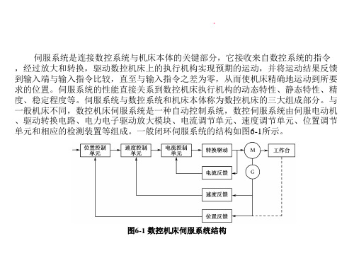 数控机床的伺服系统概述