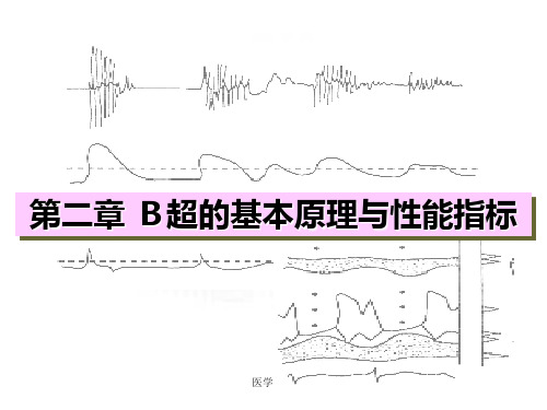 B超的基本原理与性能指标PPT课件