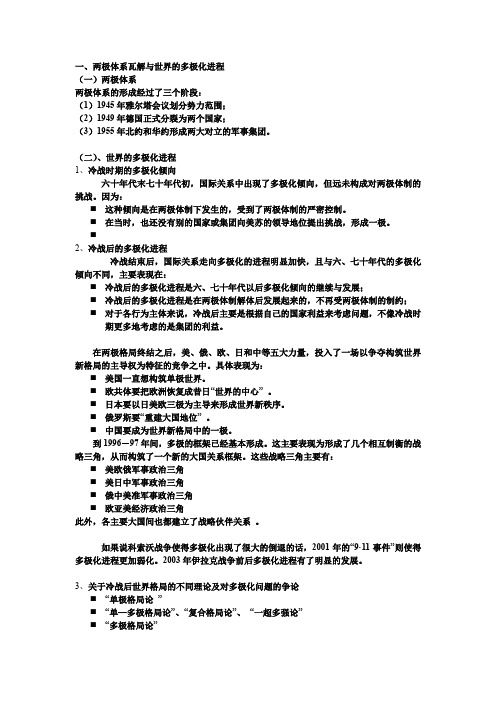 战后国际关系史