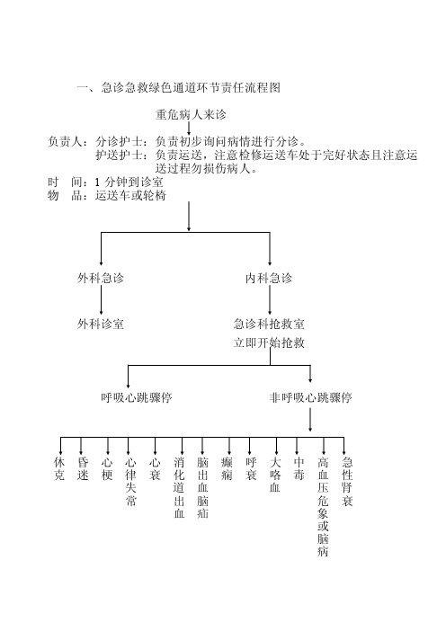 绿色通道流程图