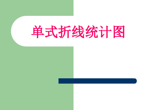 冀教版五年级下册数学课件-《认识单式折线统计图》(3) (共13张PPT)