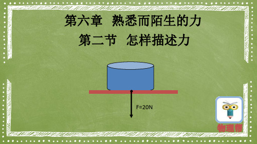 怎样描述力