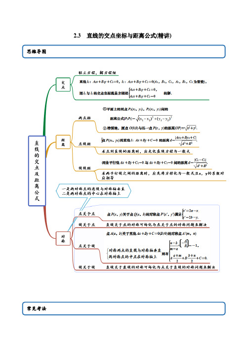 2023版高中数学新同步精讲精炼(选择性必修第一册) 2