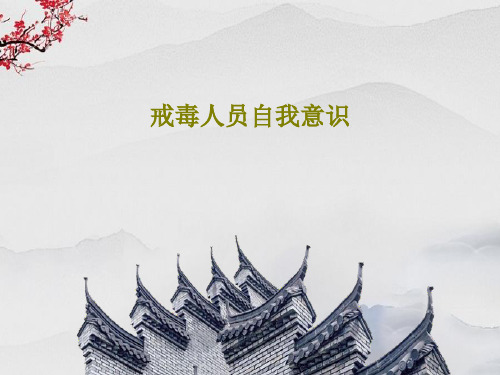 戒毒人员自我意识PPT共22页