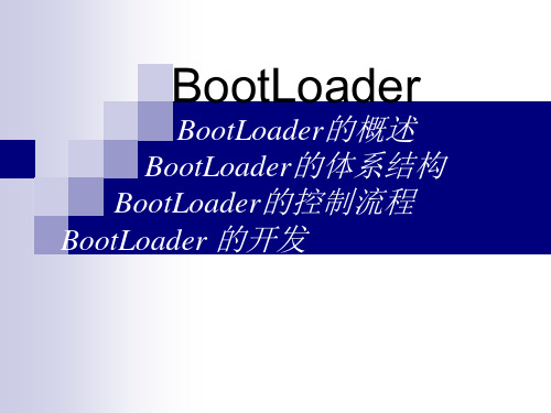 bootloader的开发