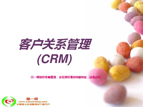 客户关系管理系统CRM介绍页PPT课件