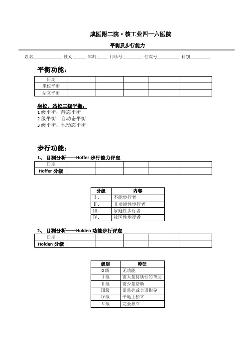 11-平衡及步行能力评估