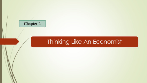 Chapter 2 Thinking Like An Economist微观经济学