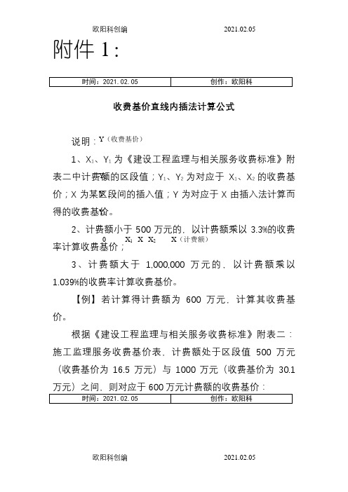 内插法计算公式-内插法公式之欧阳科创编