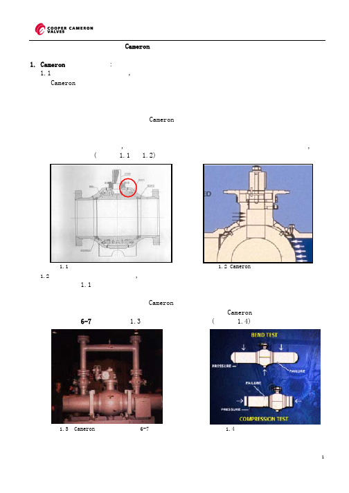 2.CAMERON全焊接球阀技术特点