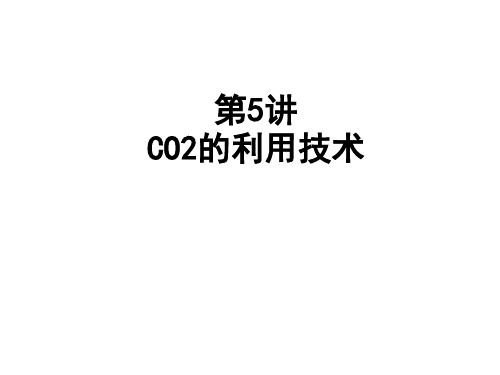 4CO2的利用汇总