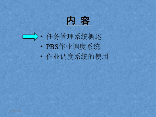 pbs作业管理系统