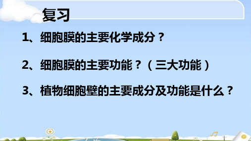 高一必修一生物课件：3.2细胞器—系统内的分工合作 (共38张PPT)