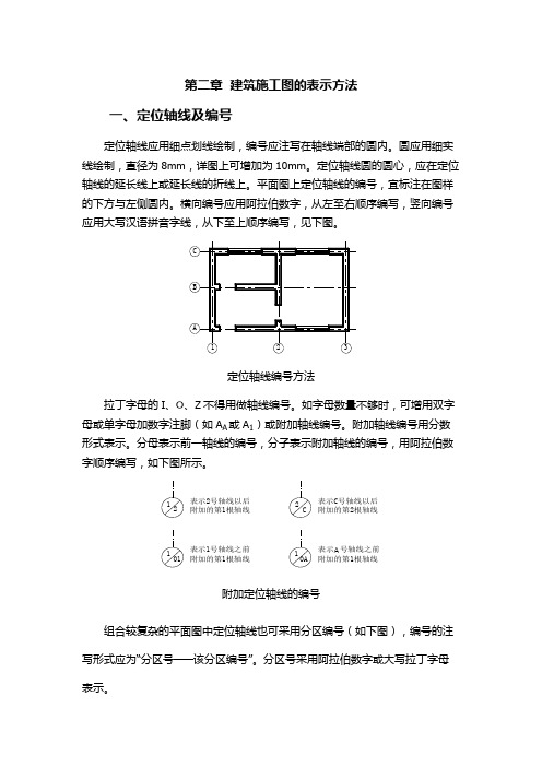 建筑施工图的表示方法 (2)