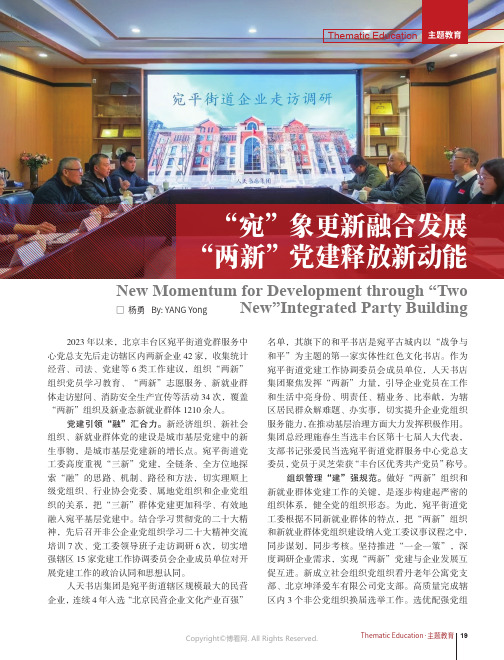 “宛”象更新融合发展_“两新”党建释放新动能