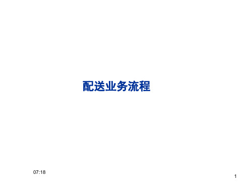 配送业务流程-分拣作业管理